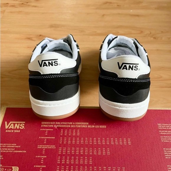 Vans Lowland 2.0 Shoe Black White Women 10.0 US - Picture 7 of 10